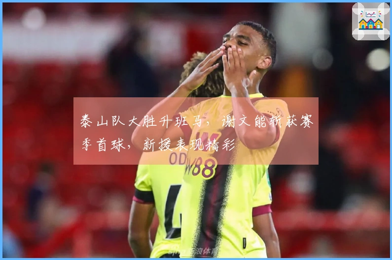 泰山队大胜升班马，谢文能斩获赛季首球，新援表现精彩