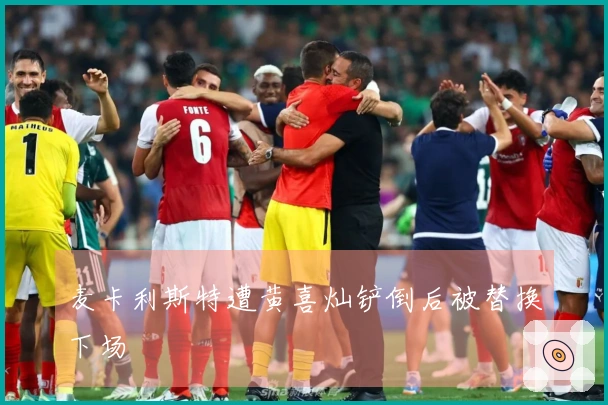 麦卡利斯特遭黄喜灿铲倒后被替换下场